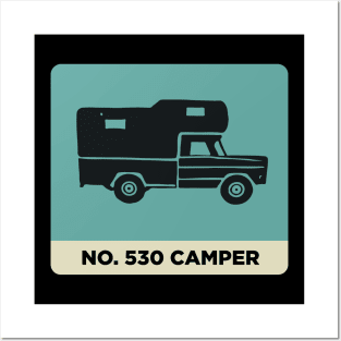 no. 530 Camper - tonka truck package graphic Posters and Art